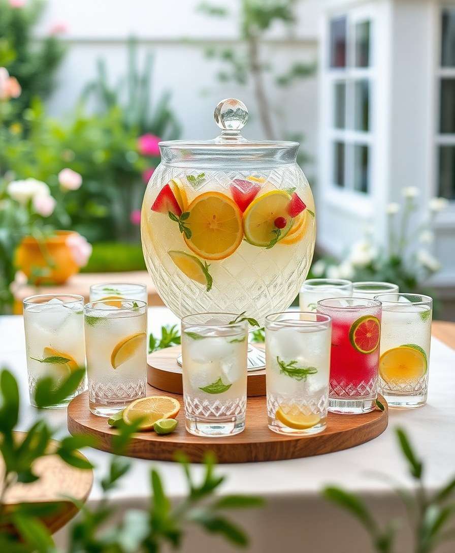 Refreshing Spa Water Punch