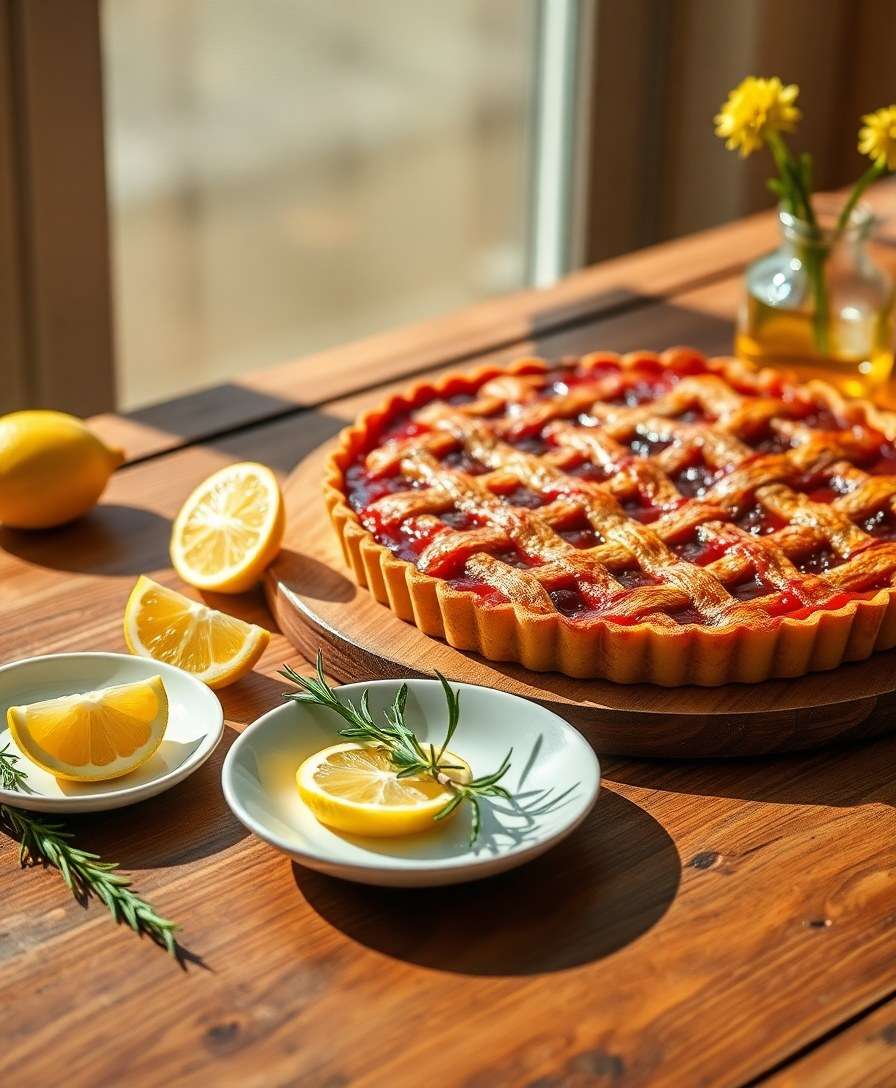 Decadent Marmalade Tart