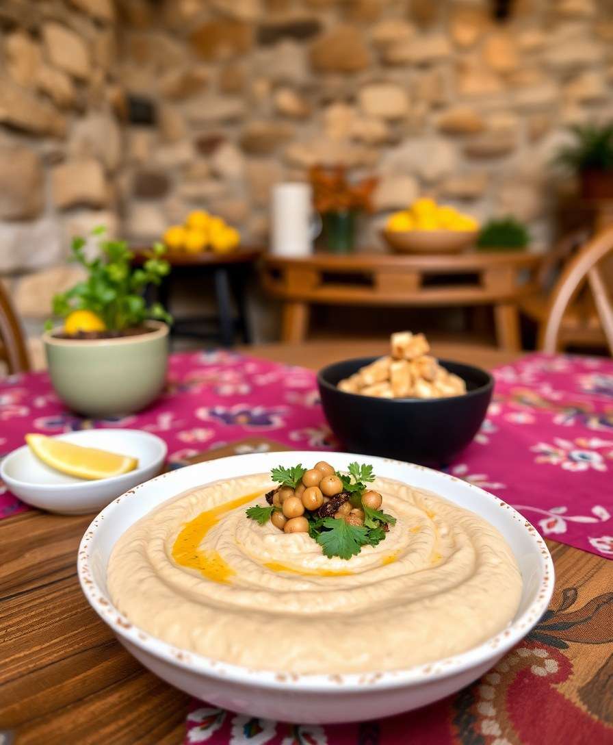 Creamy & Customizable Chickpea Hummus