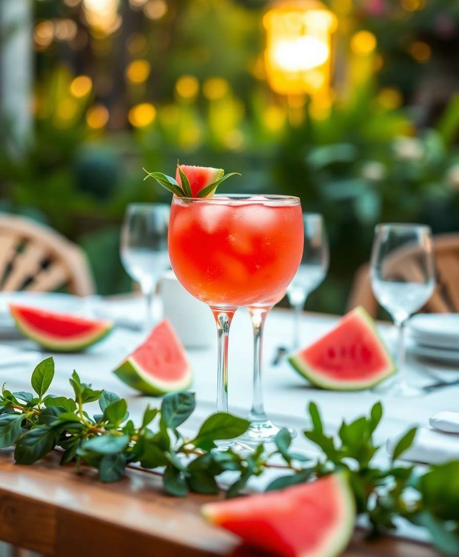 Sparkling Watermelon Punch