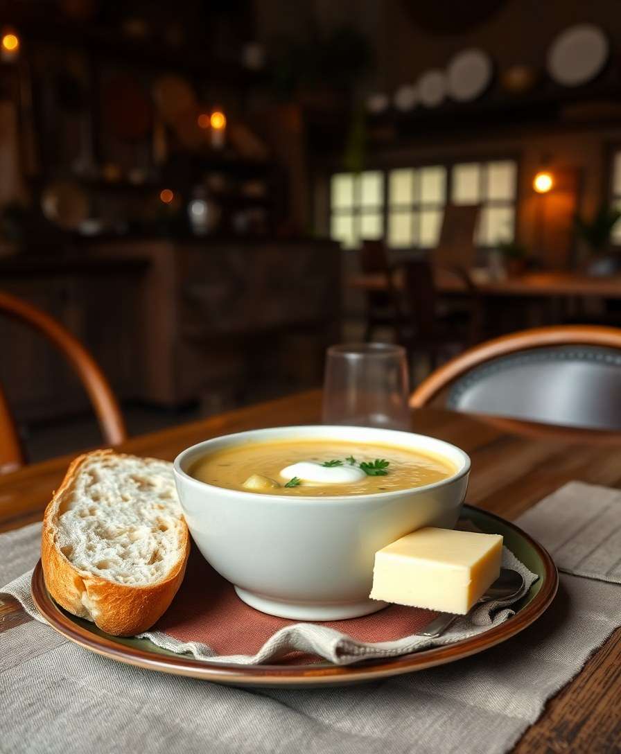 Creamy Leek and Potato Soup: A Winter Delight