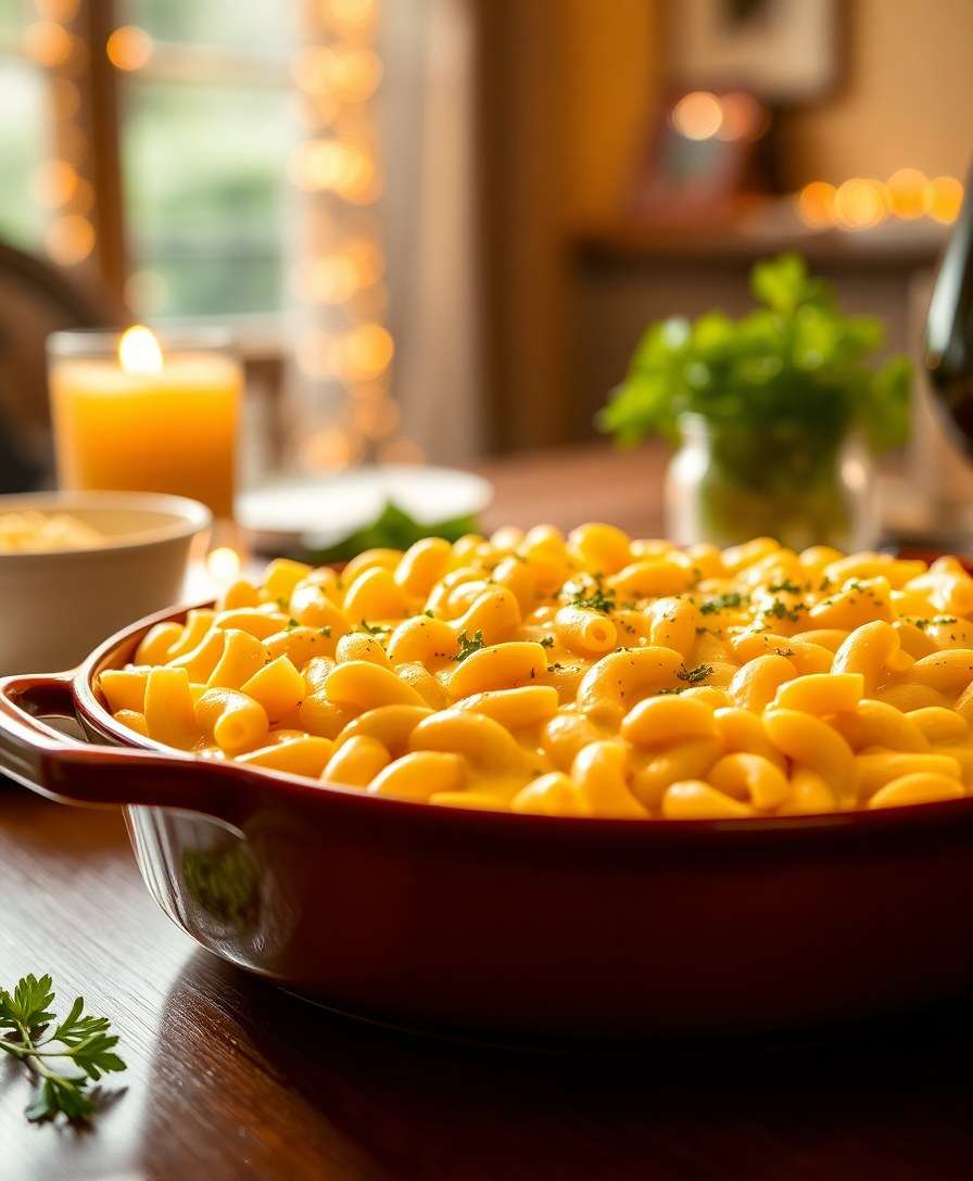 Gourmet Creamy No-Roux Mac & Cheese