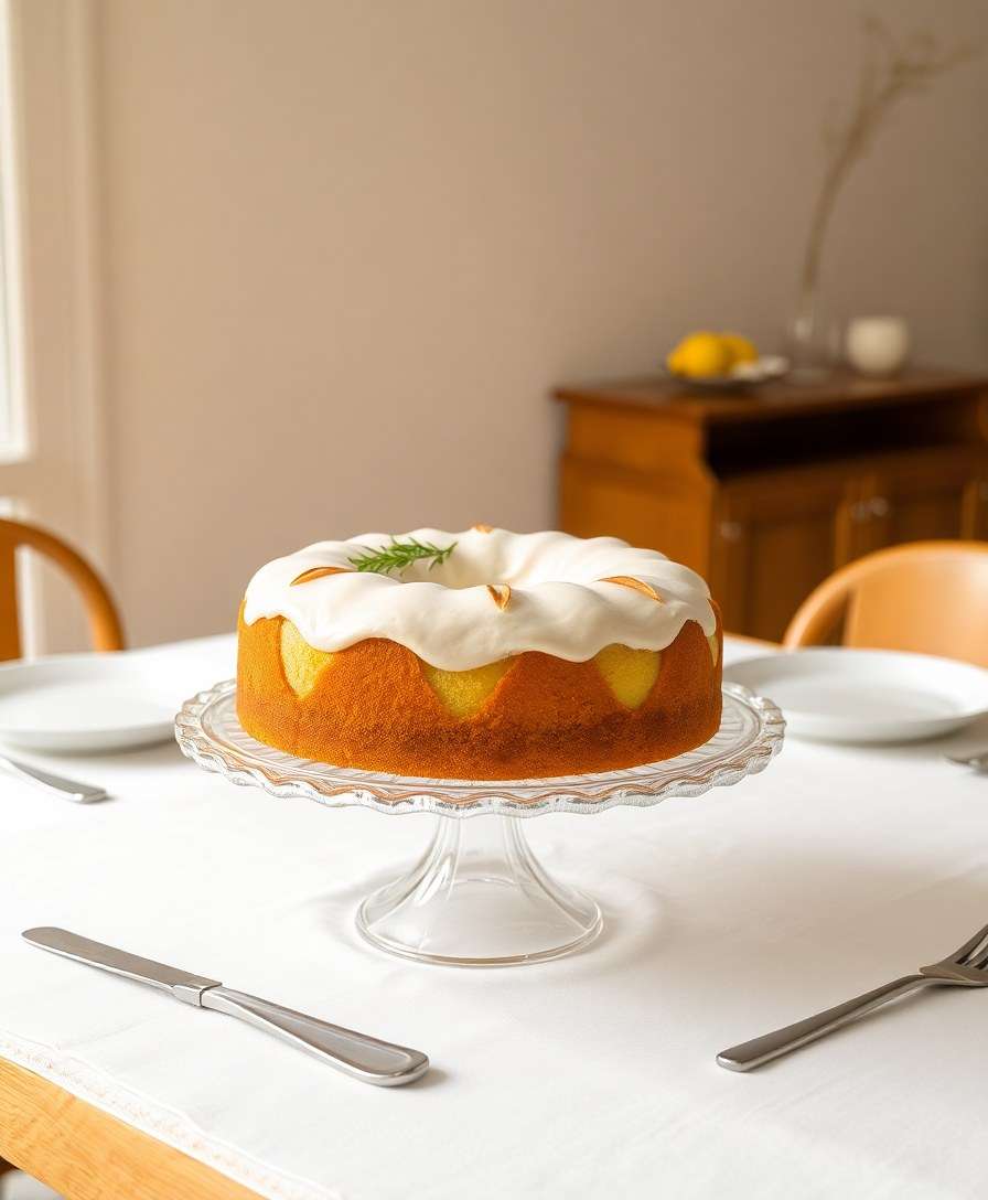 Zesty Lemon Olive Oil Cake