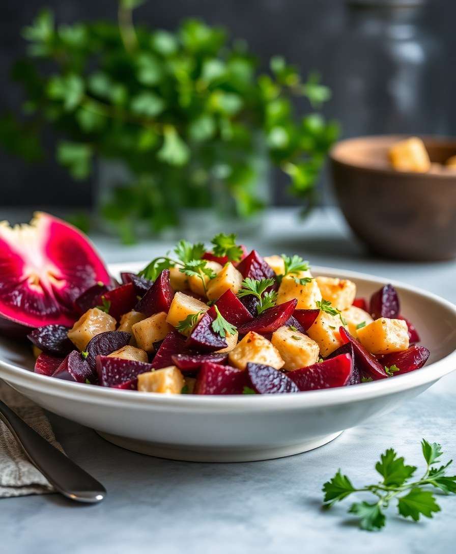 Decadent Beetroot Salad with a Twist