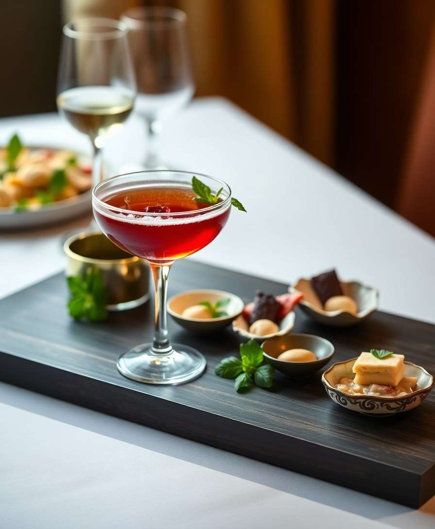 Decadent Manhattan Cocktail