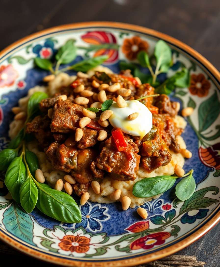 Afghan Lamb & Spinach Delight