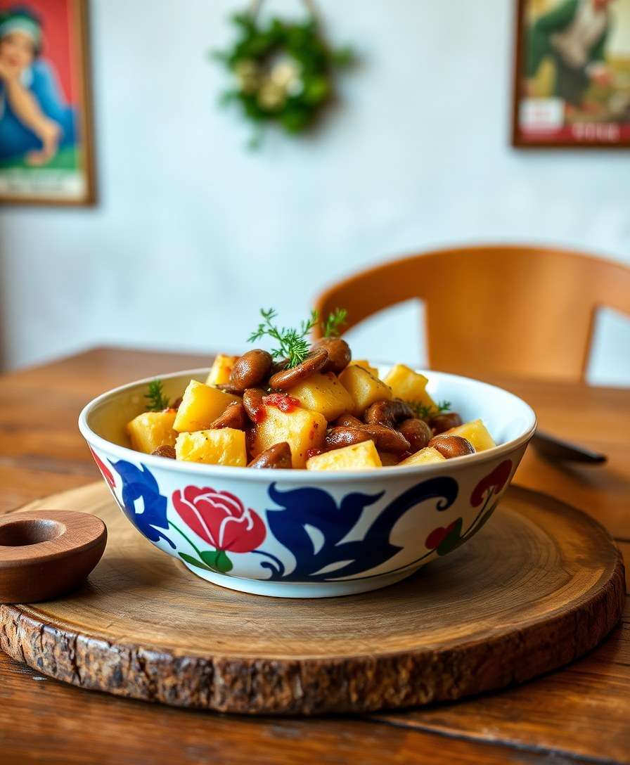 Creamy Polenta Gnocchi with Wild Mushroom Ragout