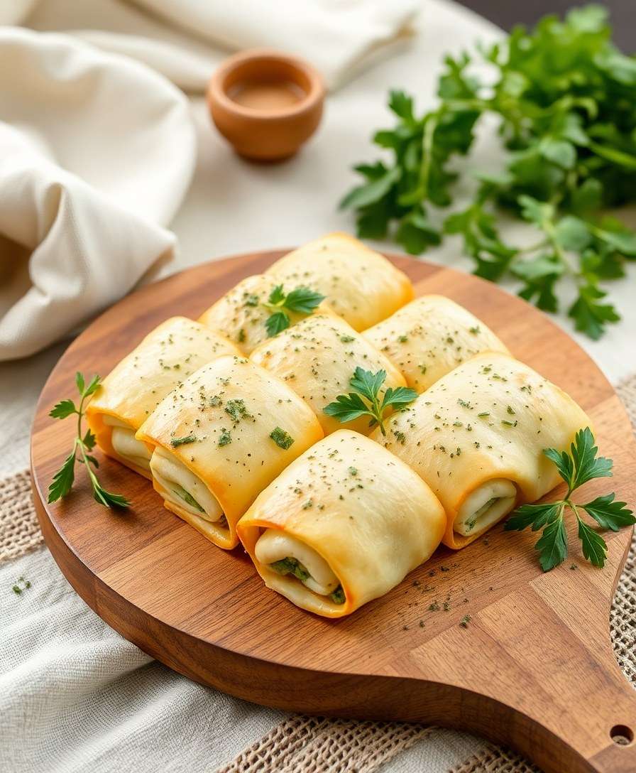 Savory Ricotta Pesto Rolls