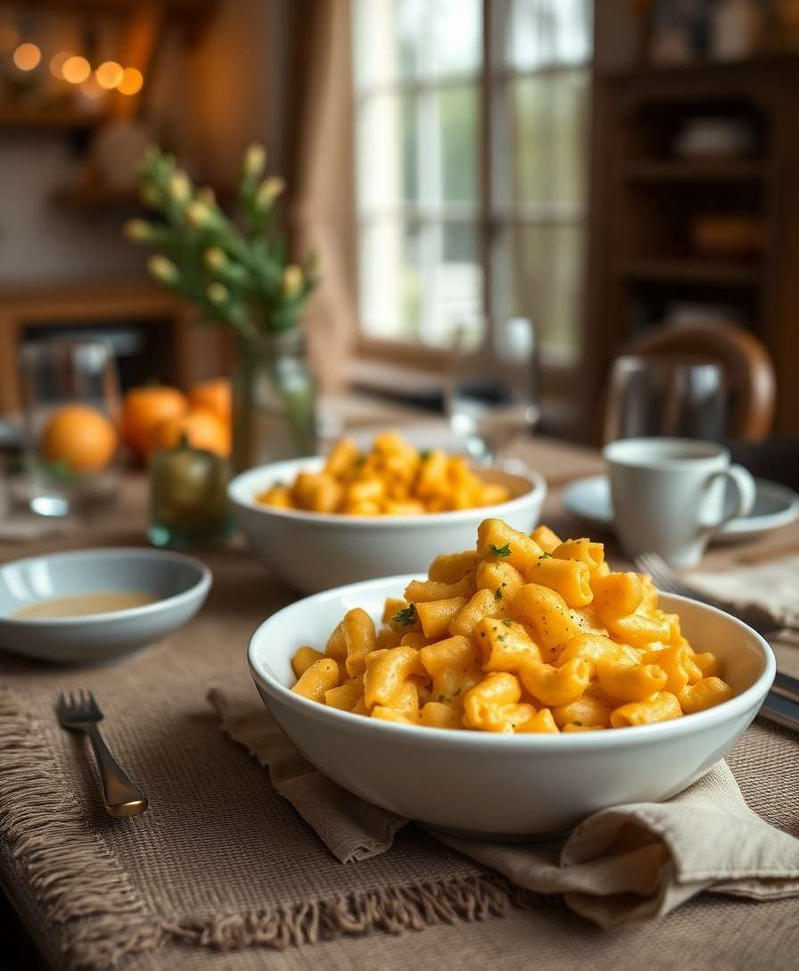 Creamy Butternut Squash Mac & Cheese