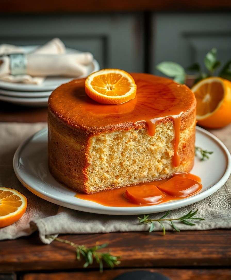 Decadent Orange Cake