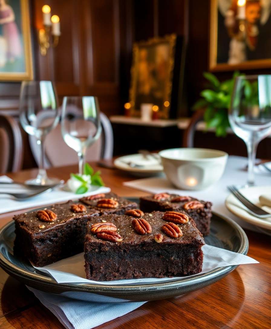 Decadent Pecan Brownies