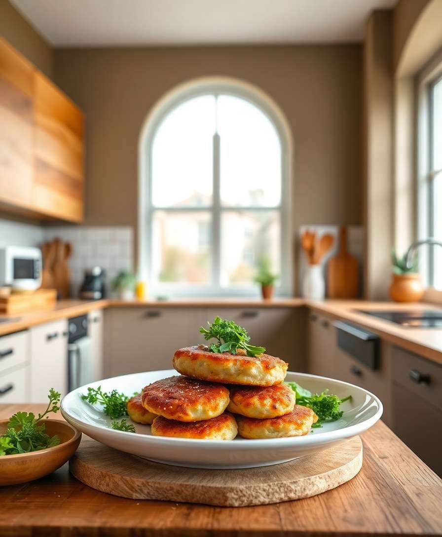 Crispy Pan-Seared Fish Cakes