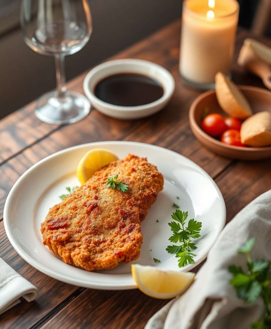 Crispy Chicken Schnitzel: A Masterful German Dish