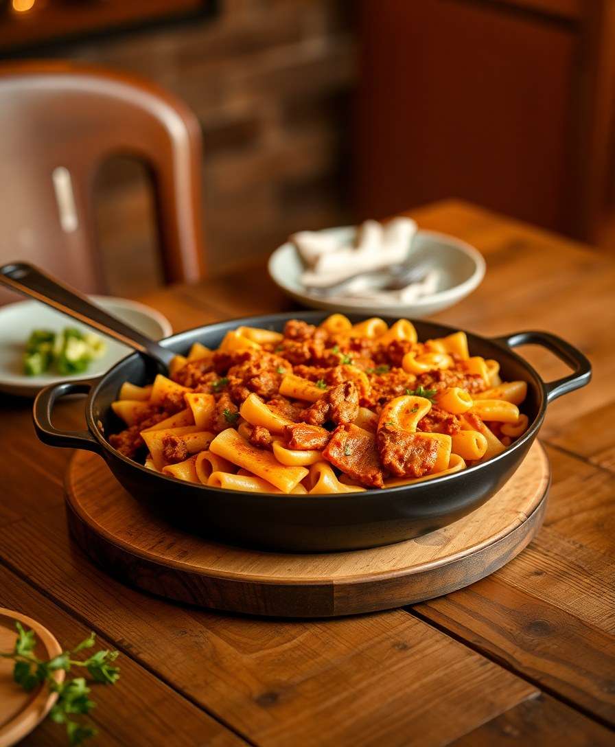 Gourmet Beefaroni with a Twist