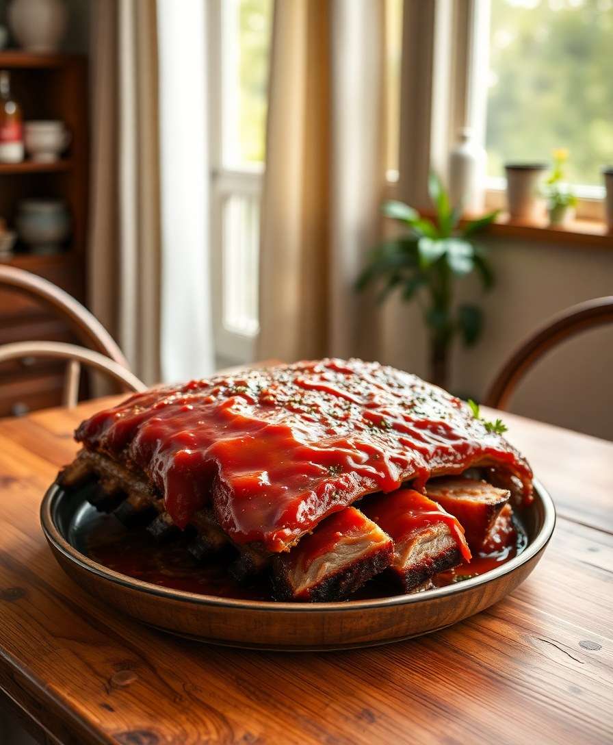 Juicy Instant Pot BBQ Ribs