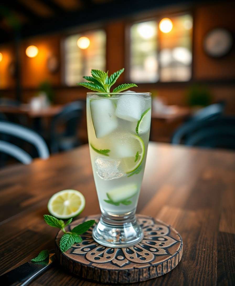 Sparkling Mojito Refreshment