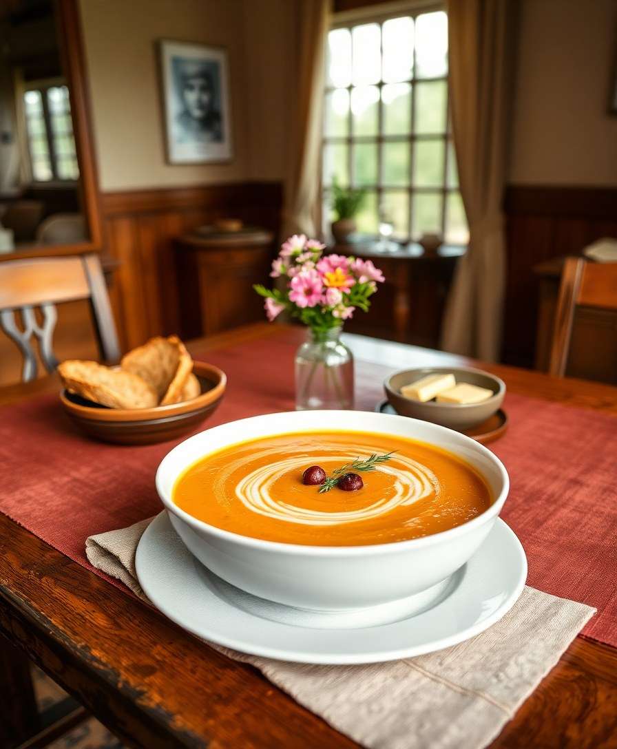 Creamy Carrot & Potato Soup