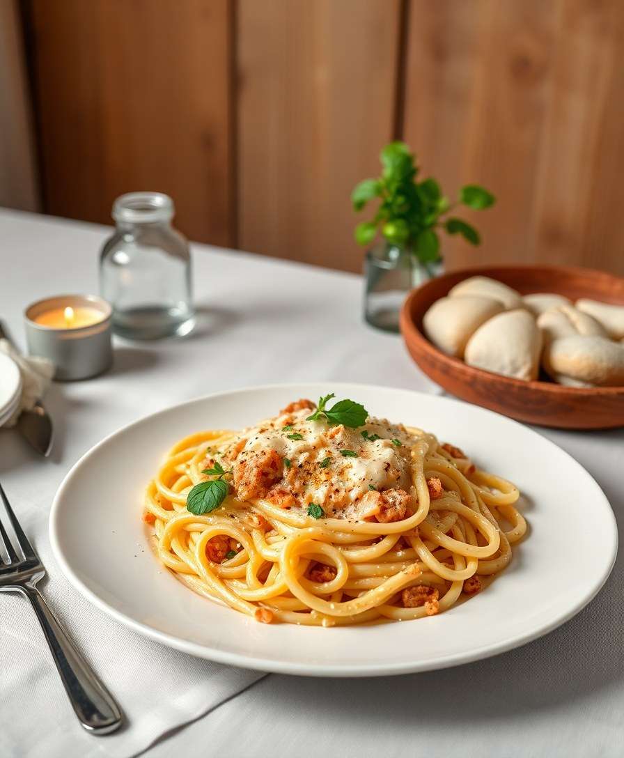 Creamy Parmesan Carbonara