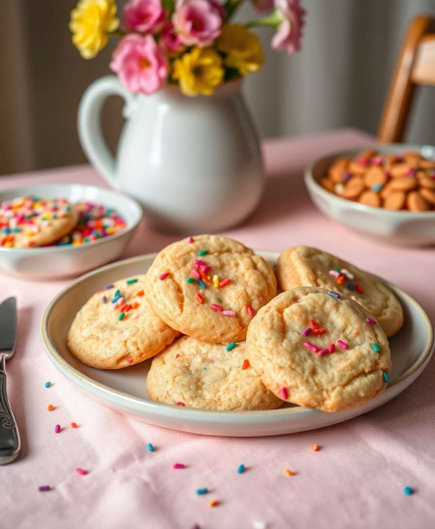 Colorful Butter Cookies: A Festive Treat