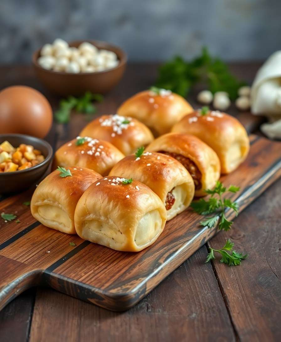 Gourmet Loaded Potato Rolls