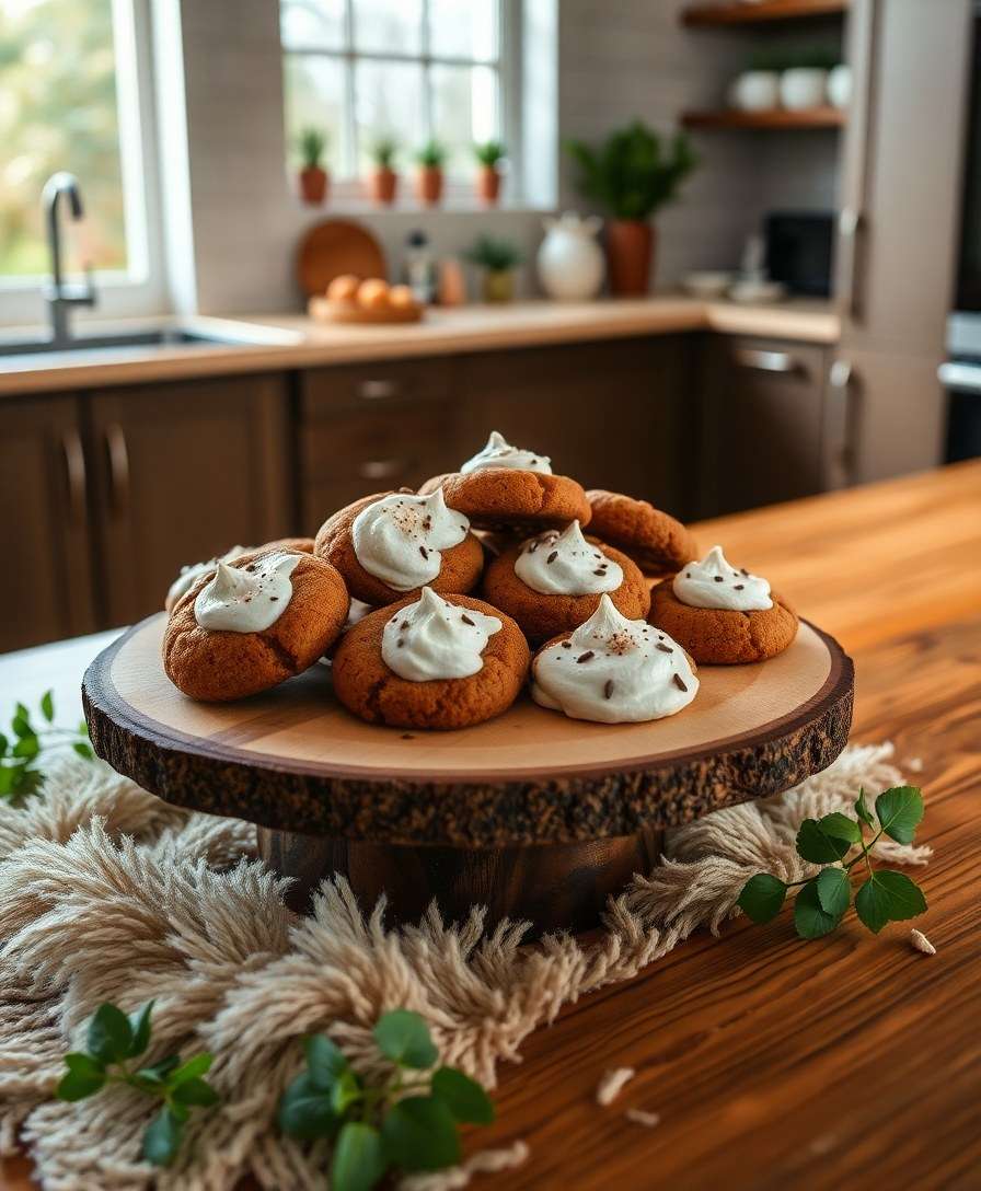 Decadent Mocha Marshmallow Cookies