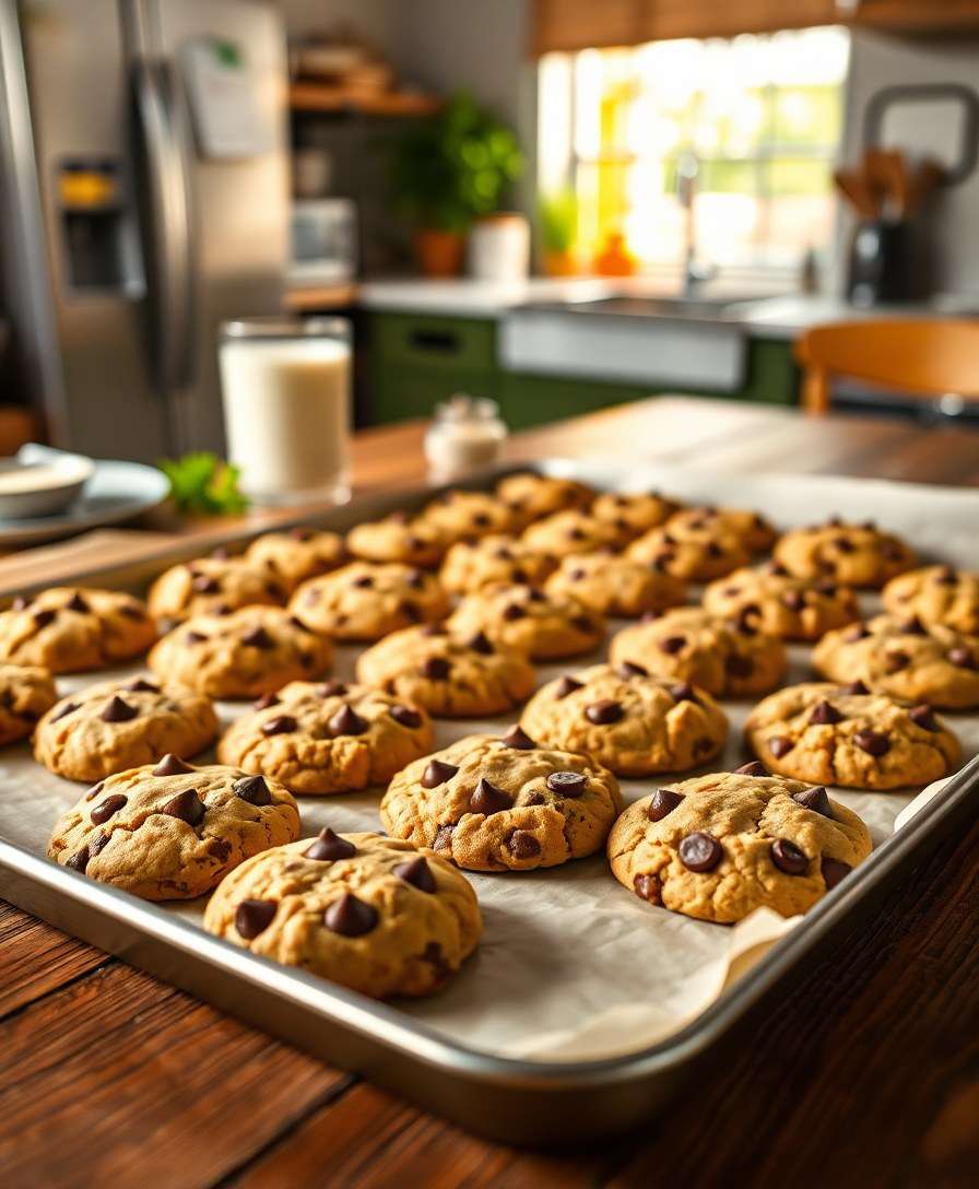 Gourmet Sheet Pan Chocolate Chip Cookies