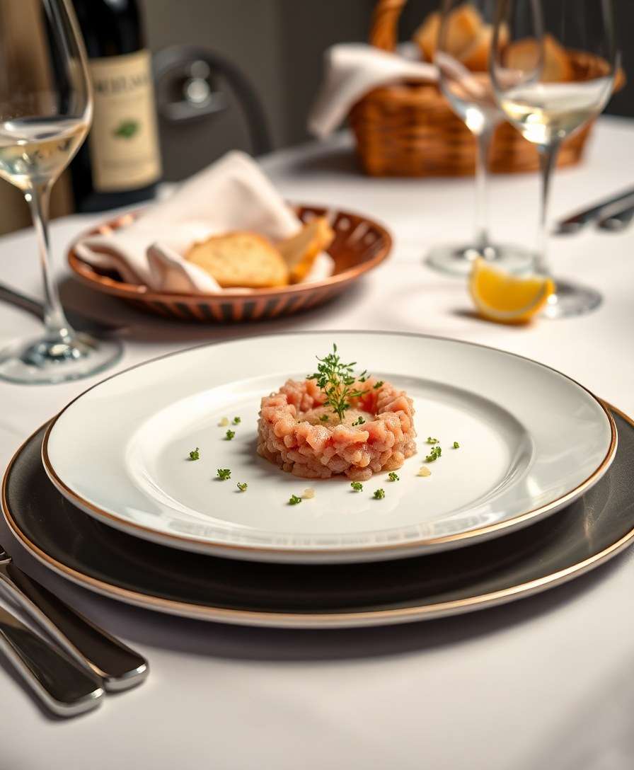 Chef's Exquisite Tuna Tartare