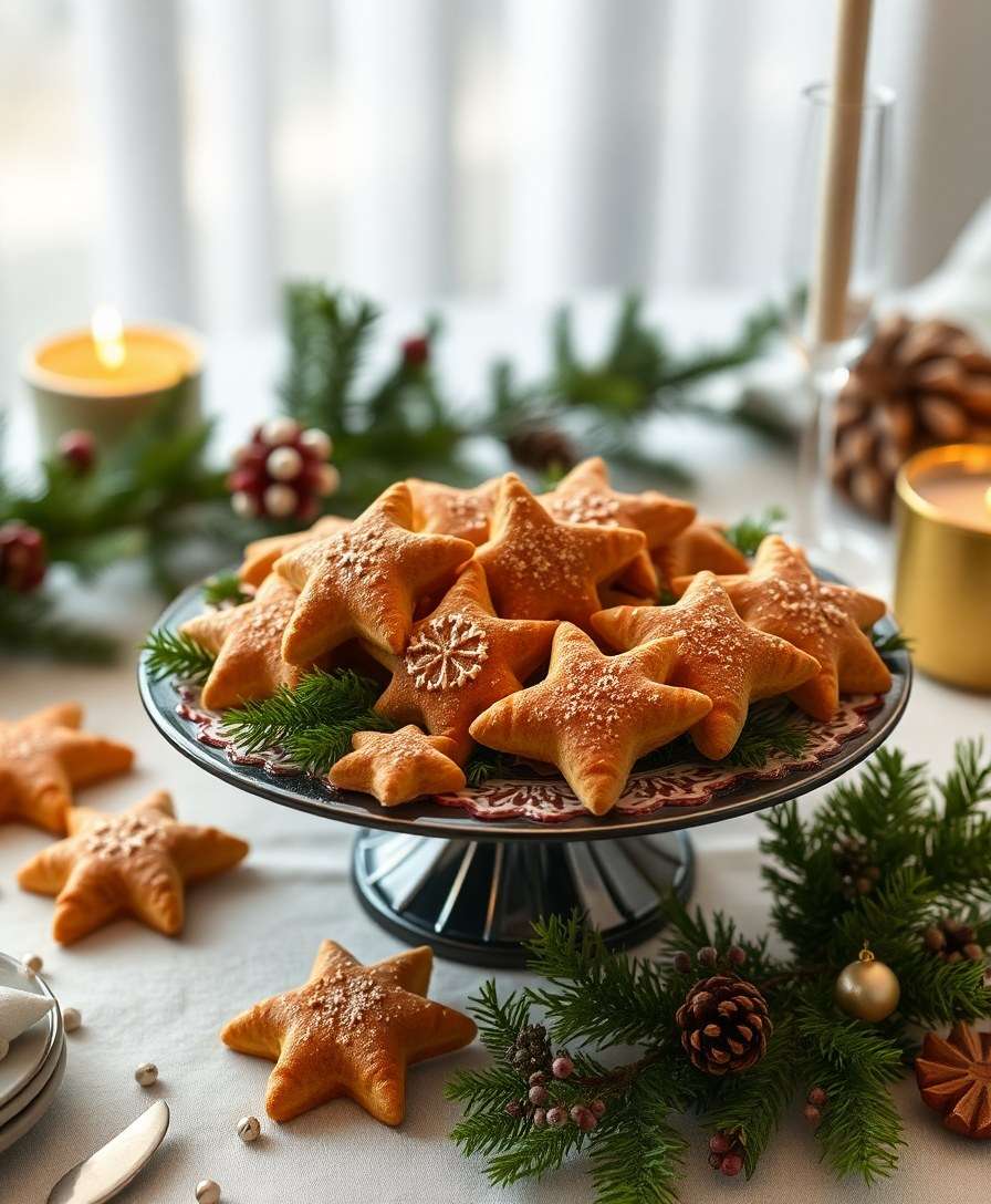 Spiced Cinnamon Stars: Festive Holiday Treats