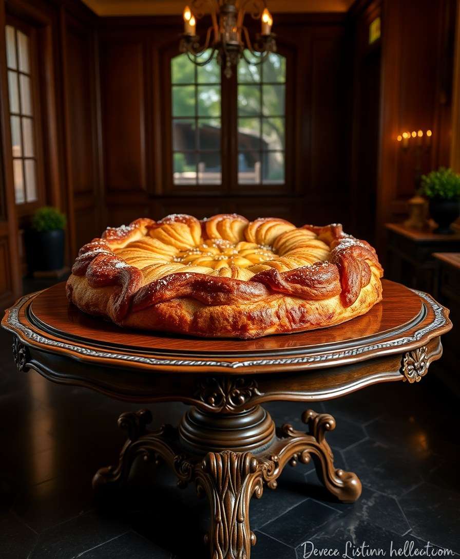 Decadent Royal Galette with Frangipane