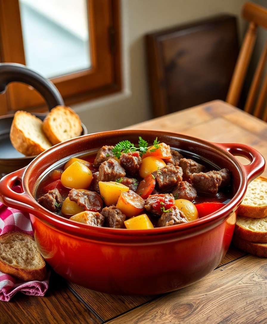 Grandma's Hearty Beef Pot-au-feu