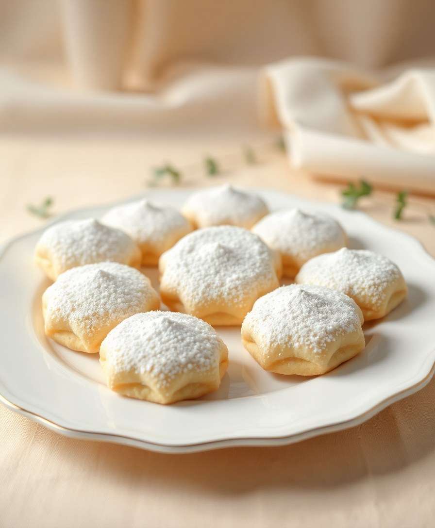 Elegant Spitzbuben Cookies