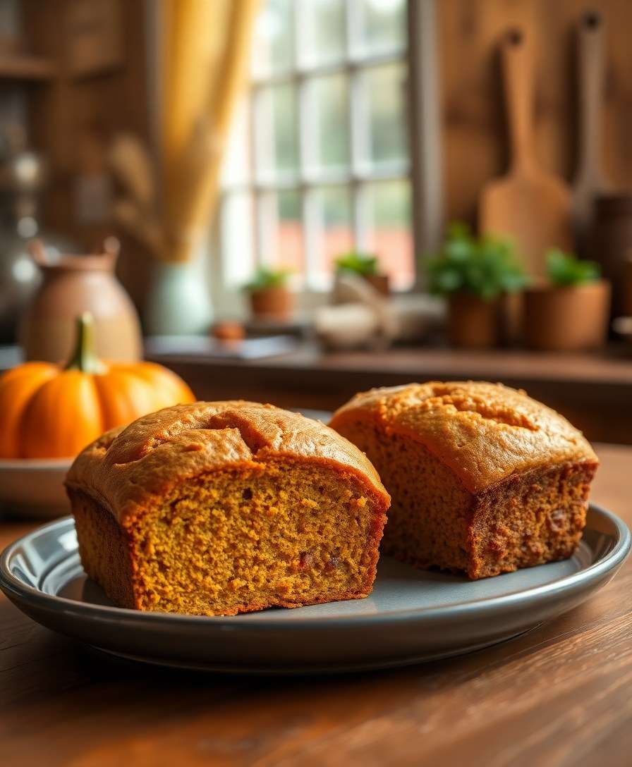 Spiced Pumpkin Bread Delight