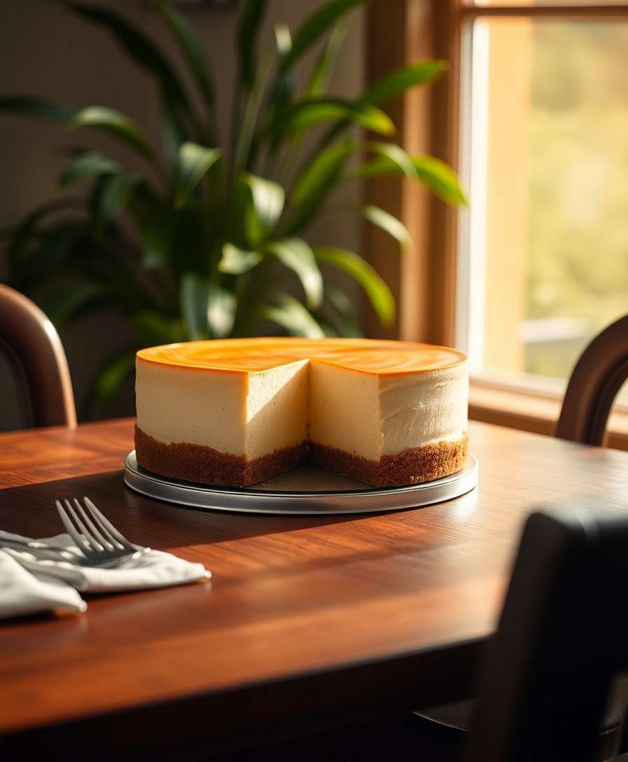 Decadent New York-Style Cheesecake