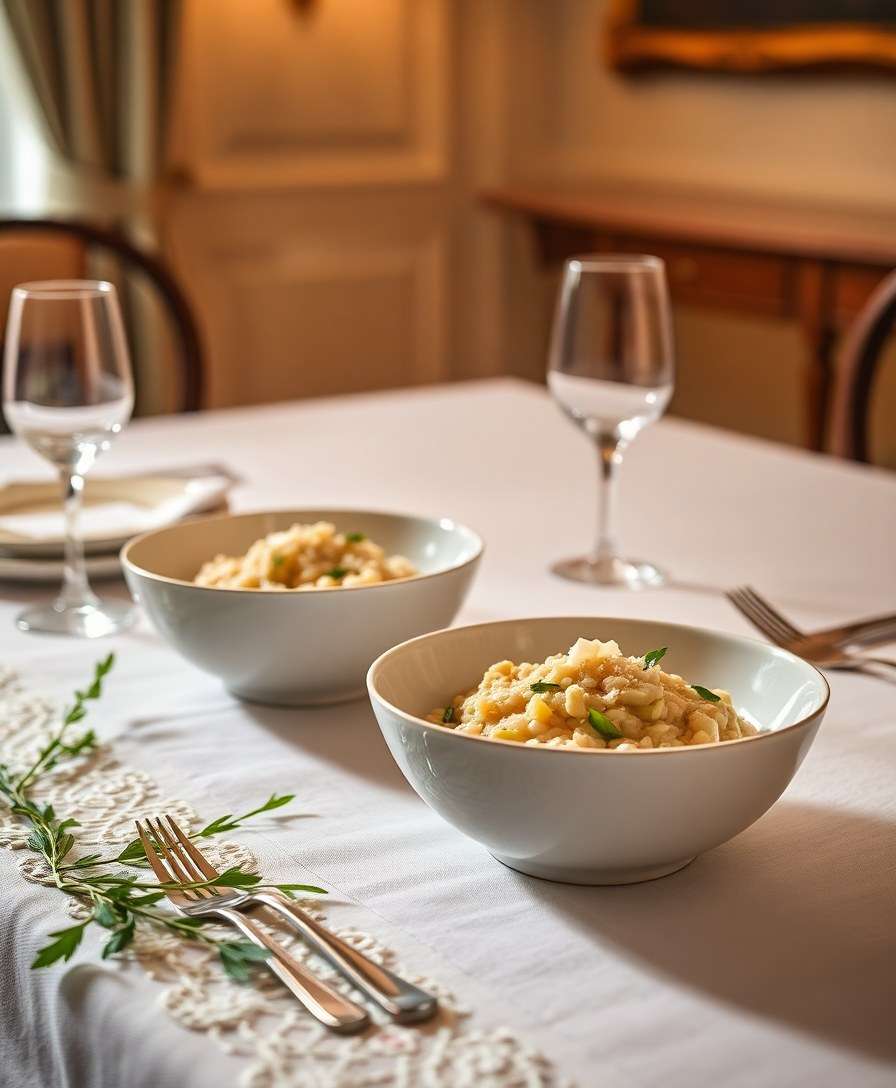 Gourmet Leek and Tarragon Risotto