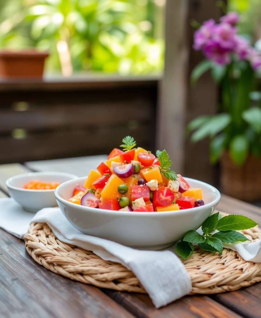 Zesty Maracujá Salad - A Flavorful Summer Delight