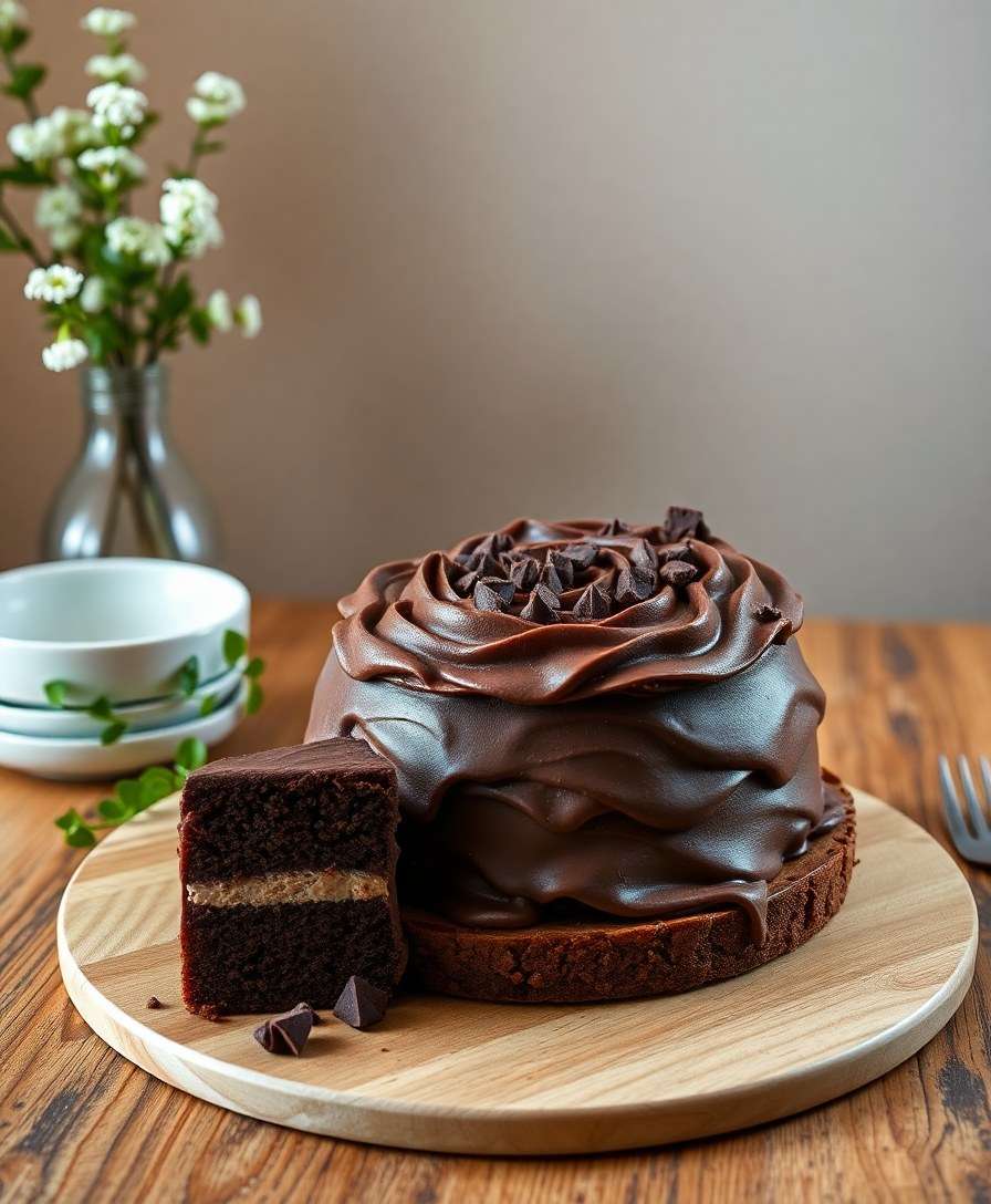 Fluffy Chocolate Cake Delight