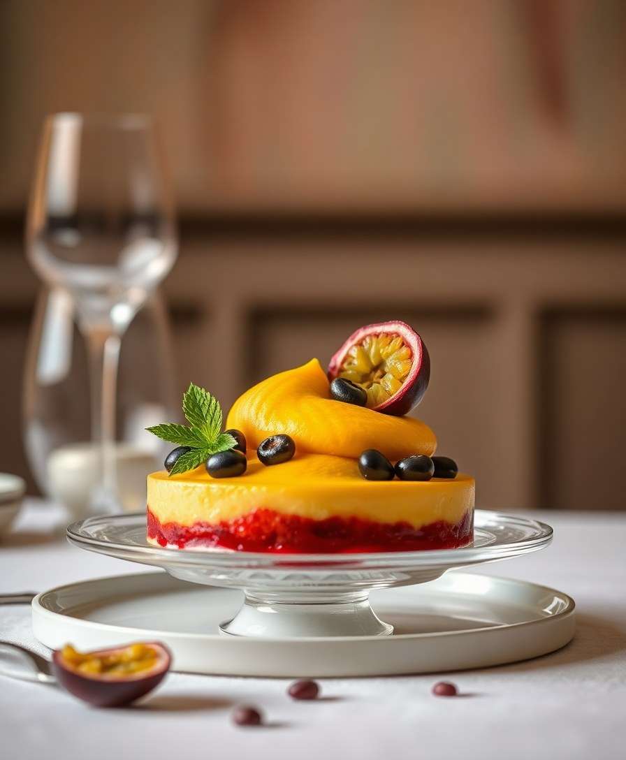 Decadent Passionfruit Mousse