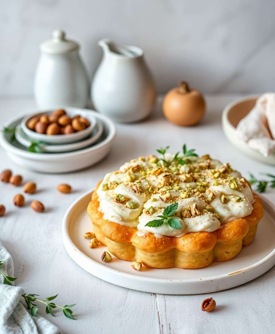 Elegant Pistachio Kipferl