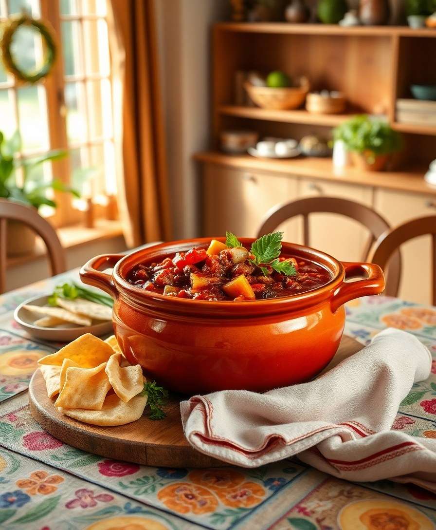 Hearty Vegetarian Chili