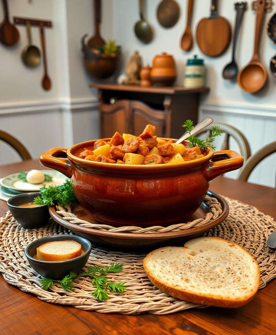 Grandma's Hearty Sausage Goulash